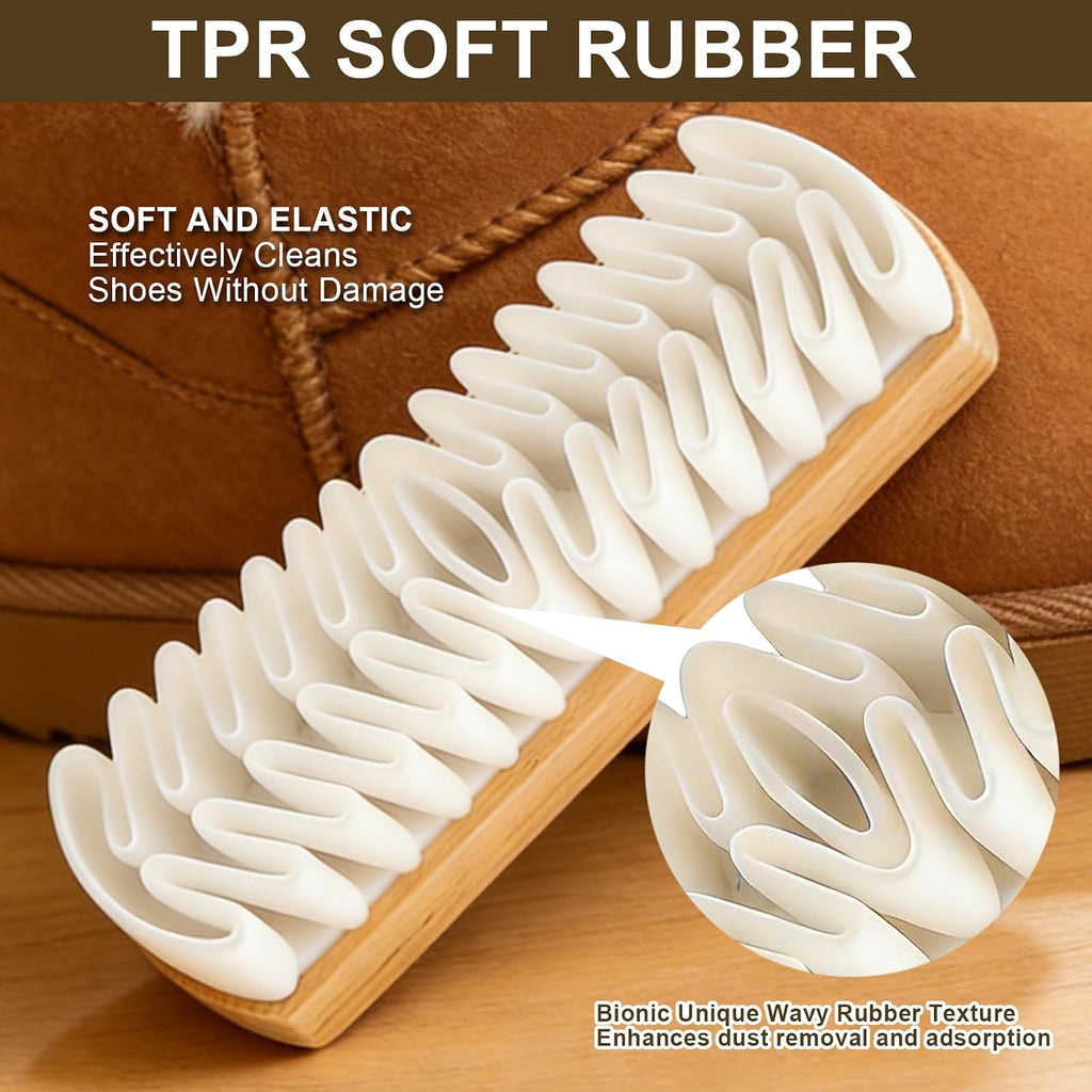 Suede Brush for Shoes,Suede Nubuck Eraser,Suede Shoe Cleaner Kit, Nubuck Cleaning Kit 3PCS - view 4