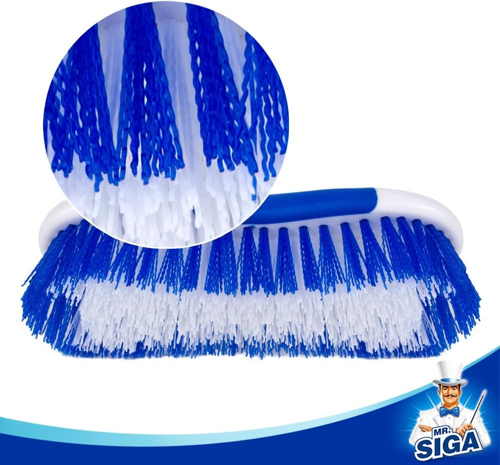 Multi Purpose Heavy Duty Scrub Brush - Pack of 2 | Strong bristles with effective scrubbing power, ideal for kitchen, bathroom, shower and everyday household cleaning. - view 5