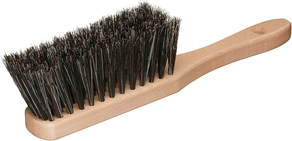 Cleaning Brush, 14.2'' Hand Broom with Medium-Soft Bristles, Wooden Handle, Multi-Purpose Dusting Brush for Home and Professional Use - view 8