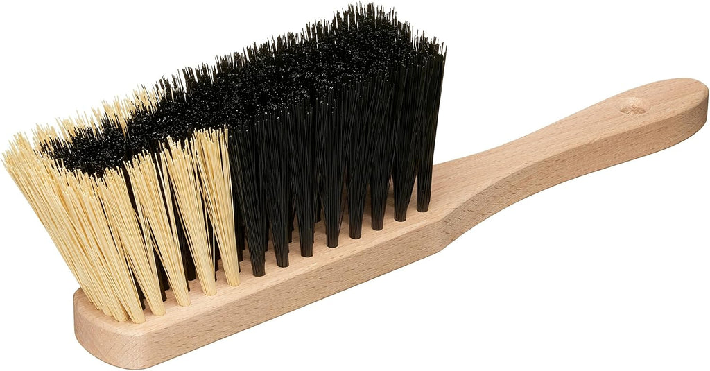 Cleaning Brush, 14.2'' Hand Broom with Medium-Soft Bristles, Wooden Handle, Multi-Purpose Dusting Brush for Home and Professional Use - view 6