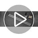 Linear Shower Floor Drain, Brushed Nickel 12 Inch Bathroom Drains - view 7
