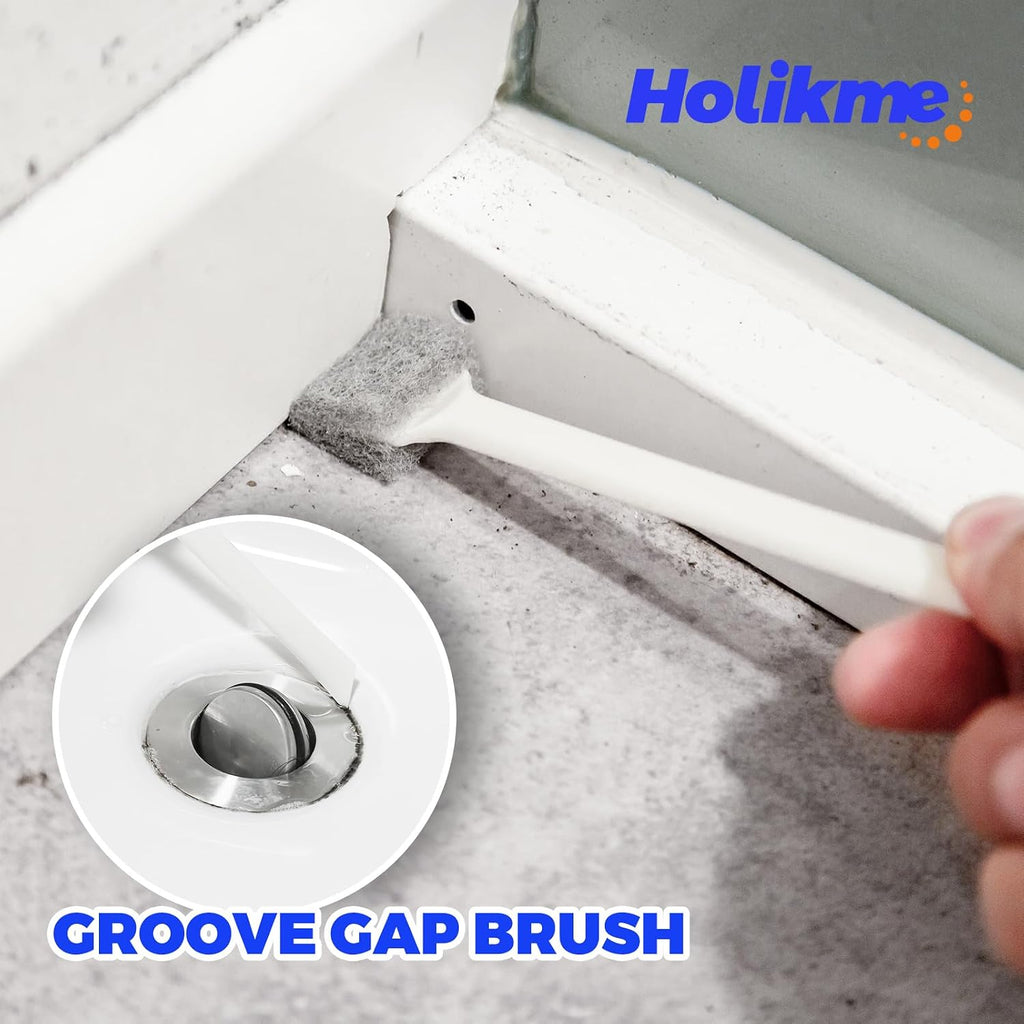 Dish Brush Cleaning Brush Set for Cleaning Groove Gap,Green | Dish Brush Set Cleaning Brush Set, Scouring Pad for Cleaning, Groove Gap Brushes for Pot, Pan, Abrasive Wheel Brushes - view 5