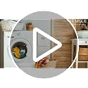 Magnetic Lint Bin for Laundry Room with Lint Brush, Wall Mounted Lint Holder Trash can with lid for Dryer, Modern Farmhouse Rustic Metal Laundry Room Storage Organization and Decor(White) - view 7
