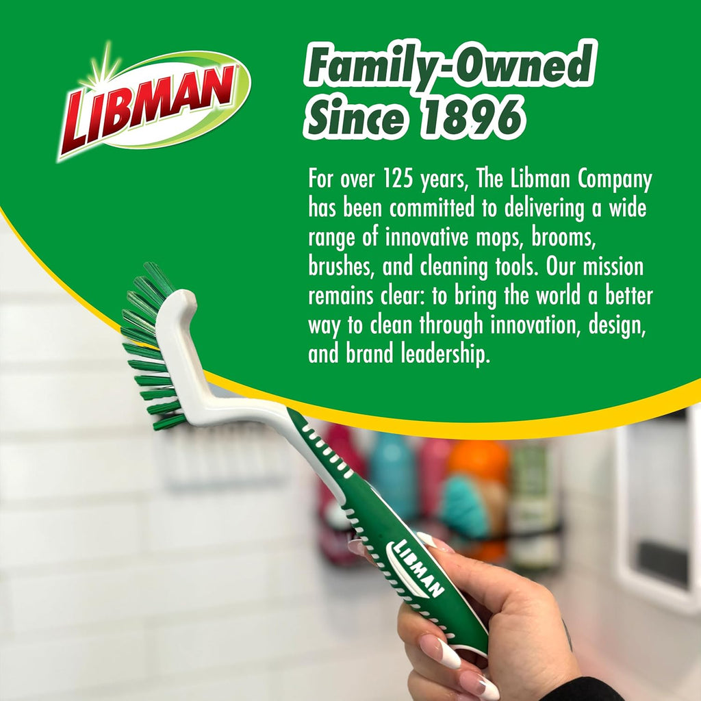 Scrub brush kit, cleaning brush, tile & grout brush, small scrub brush, power scrub brush, carpet brush, bathroom scrubber, boot scrubber, 3 different brushes included - view 6