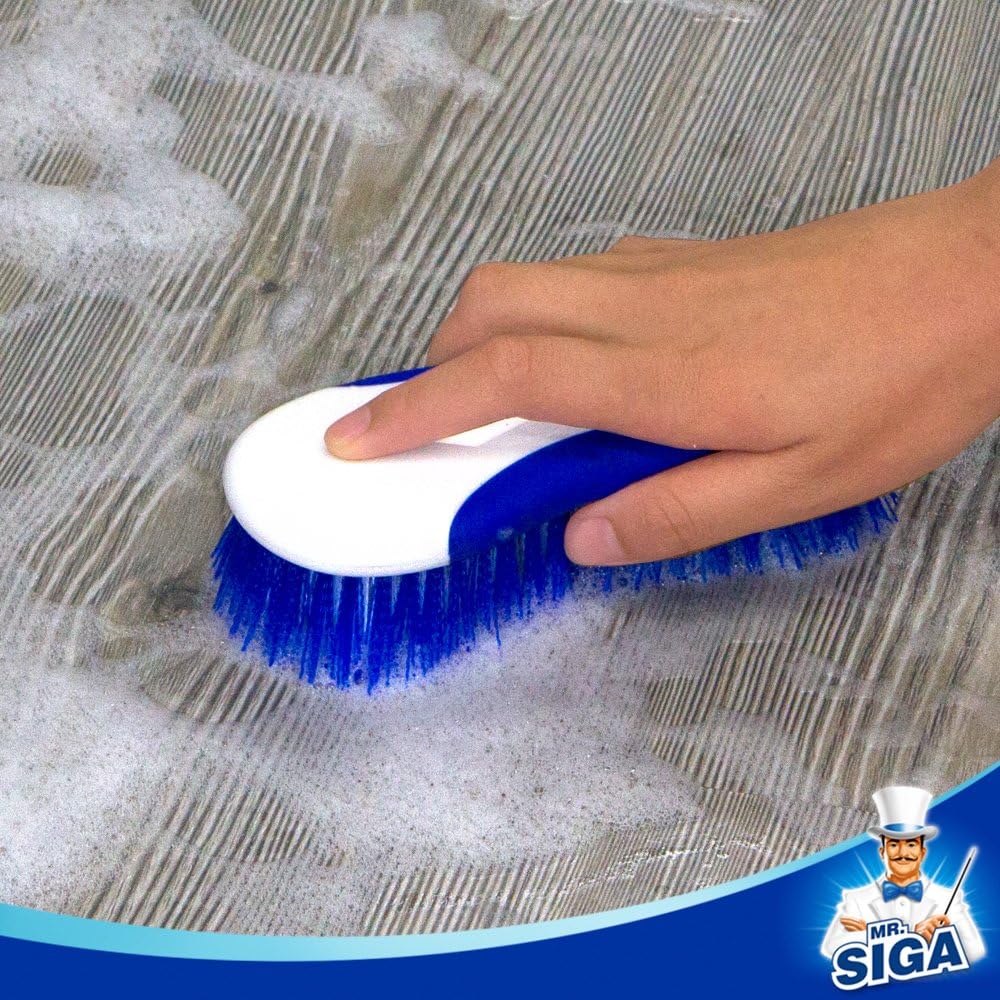 Multi Purpose Heavy Duty Scrub Brush - Pack of 2 | Strong bristles with effective scrubbing power, ideal for kitchen, bathroom, shower and everyday household cleaning. - view 6