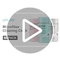 Microfiber Cleaning Cloth, Reusable Paper Towels Rolls, 50 Packs 12x12 inch Cleaning Rags for Washing Dishes, Kitchen, Bathroom, Car, Blue - view 7