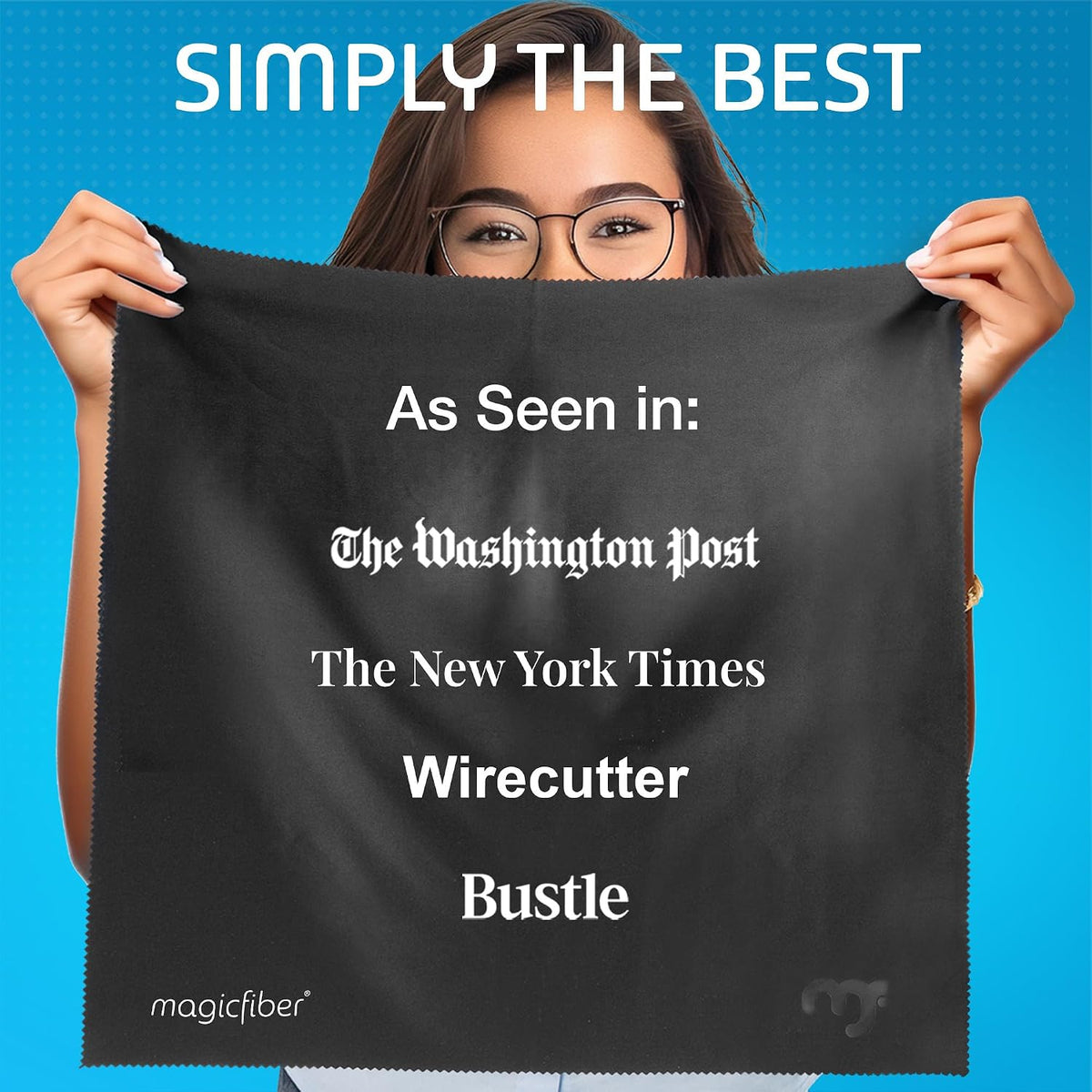 Extra Large Microfiber Cleaning Cloth for TV Screens & Monitors | Great for OLED, Computers, Laptops, Cars & Electronics, Eyeglass & Glasses Cleaner - view 5