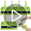 Mini Broom and Dustpan Sets Desktop Sweeping Tools with Soft Bristles Cleaning Brush Set for Desk Keyboard Windowsill Counter Office 6 Sets - view 7
