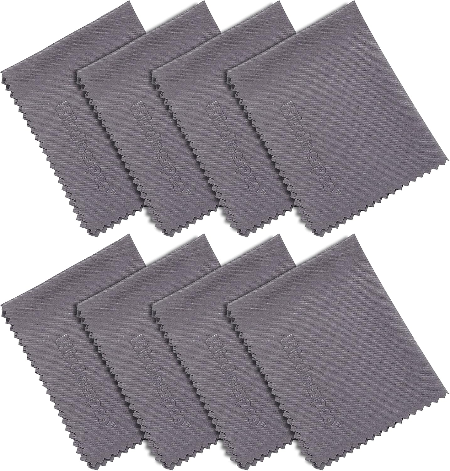 4-Pack Microfiber Cleaning Cloth, 12x8.25''&13.5x8.63''-Blue/Grey | For Camera Lens, Glasses, Phone, iPhone, iPad, Tablet, Laptop, LCD TV, Computer Screen, Monitor and Other Electronics Device - view 6